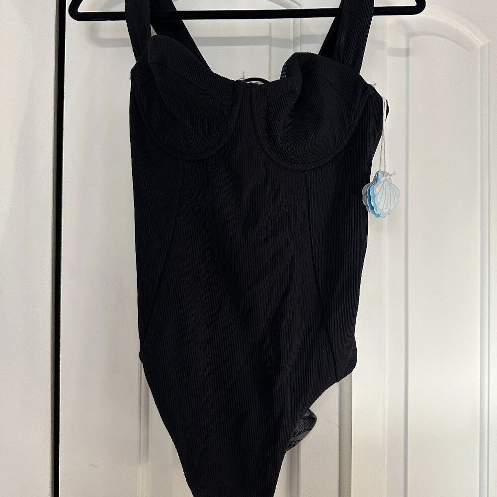 Popflex Ribbed Swimsuit - Picture 3 of 6